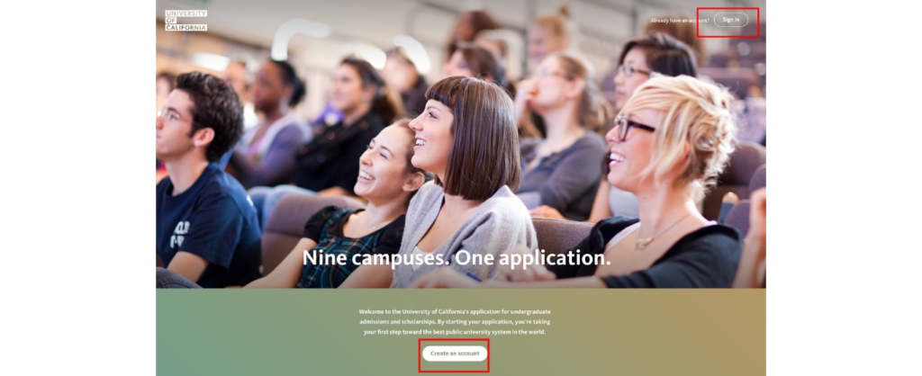 IvyMax College Application | UC application | University of California application | UC system for high school students | High school students apply for College