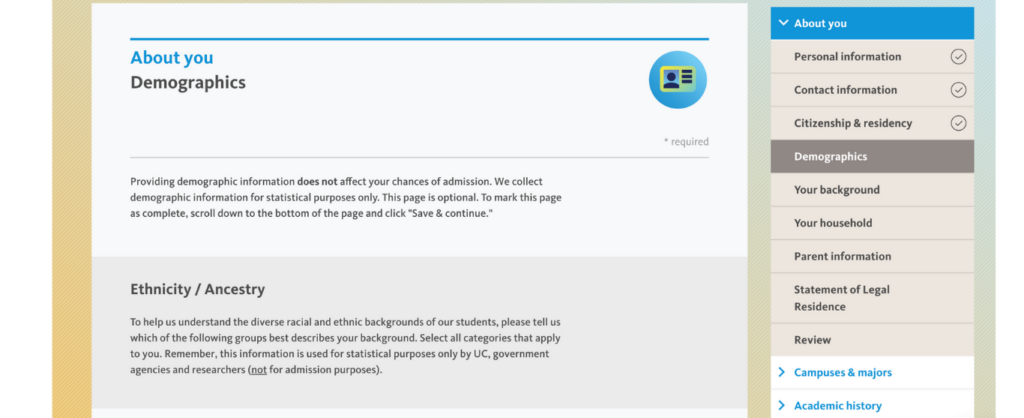 IvyMax College Application | UC application | University of California application | UC system for high school students | High school students apply for College