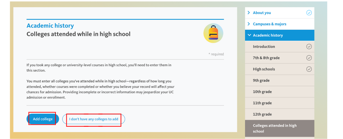 IvyMax College Application | UC application | University of California application | UC system for high school students | High school students apply for College