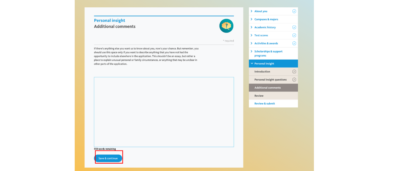 IvyMax College Application | UC application | University of California application | UC system for high school students | High school students apply for College