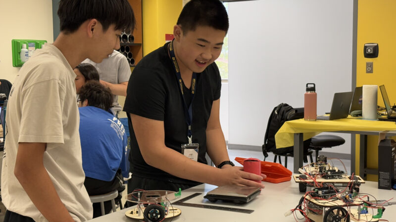 Franklin Education Foundation UCI Autonomous Driving Camp for high school students Summer 2025