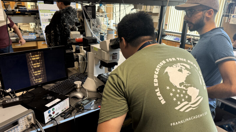 Franklin Education Foundation UCI Autonomous Driving Camp for high school students Summer 2025