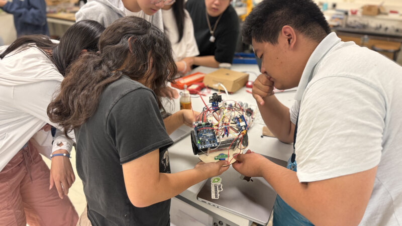 Franklin Education Foundation UCI Autonomous Driving Camp for high school students Summer 2025