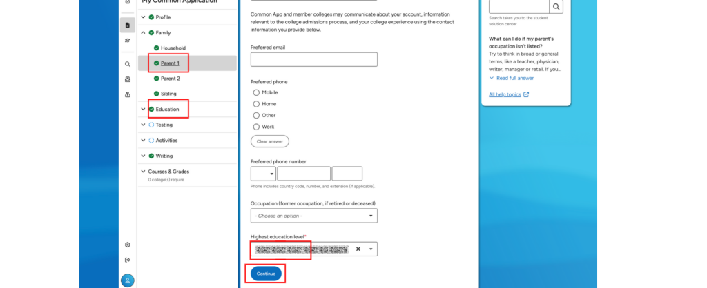 Common App 2025-2026 | Common App Fill out Guide | Common App Guide | Common App fill out | Common App Tutorial | Common Application Education