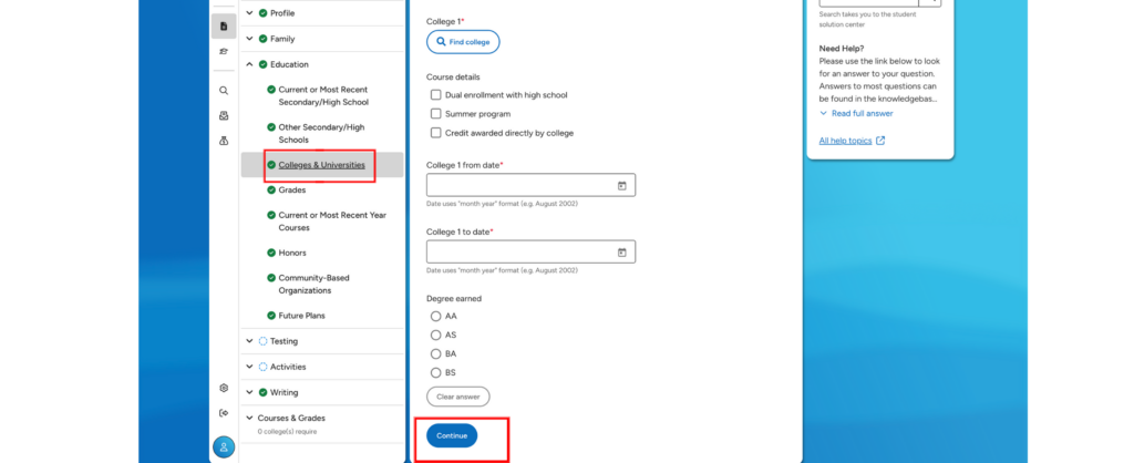 Common App 2025-2026 | Common App Fill out Guide | Common App Guide | Common App fill out | Common App Tutorial | Common Application Education