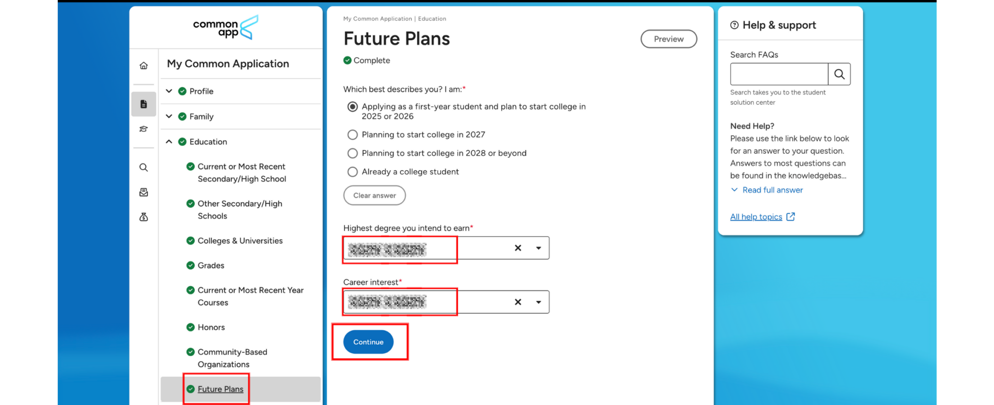 Common App 2025-2026 | Common App Fill out Guide | Common App Guide | Common App fill out | Common App Tutorial | Common Application Education