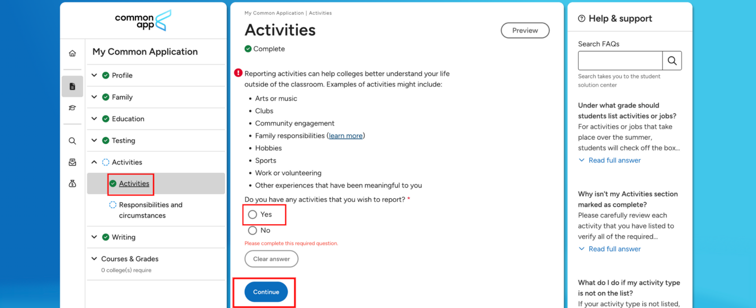 Common App 2025-2026 | Common App Fill out Guide | Common App Guide | Common App fill out | Common App Tutorial | Common Application Education