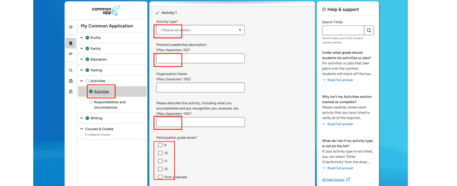 Common App 2025-2026 | Common App Fill out Guide | Common App Guide | Common App fill out | Common App Tutorial | Common Application Education