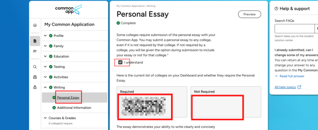 Common App 2025-2026 | Common App Fill out Guide | Common App Guide | Common App fill out | Common App Tutorial | Common Application Education