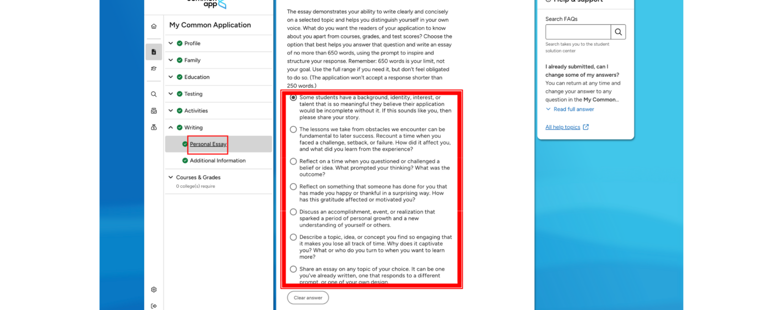 Common App 2025-2026 | Common App Fill out Guide | Common App Guide | Common App fill out | Common App Tutorial | Common Application Education