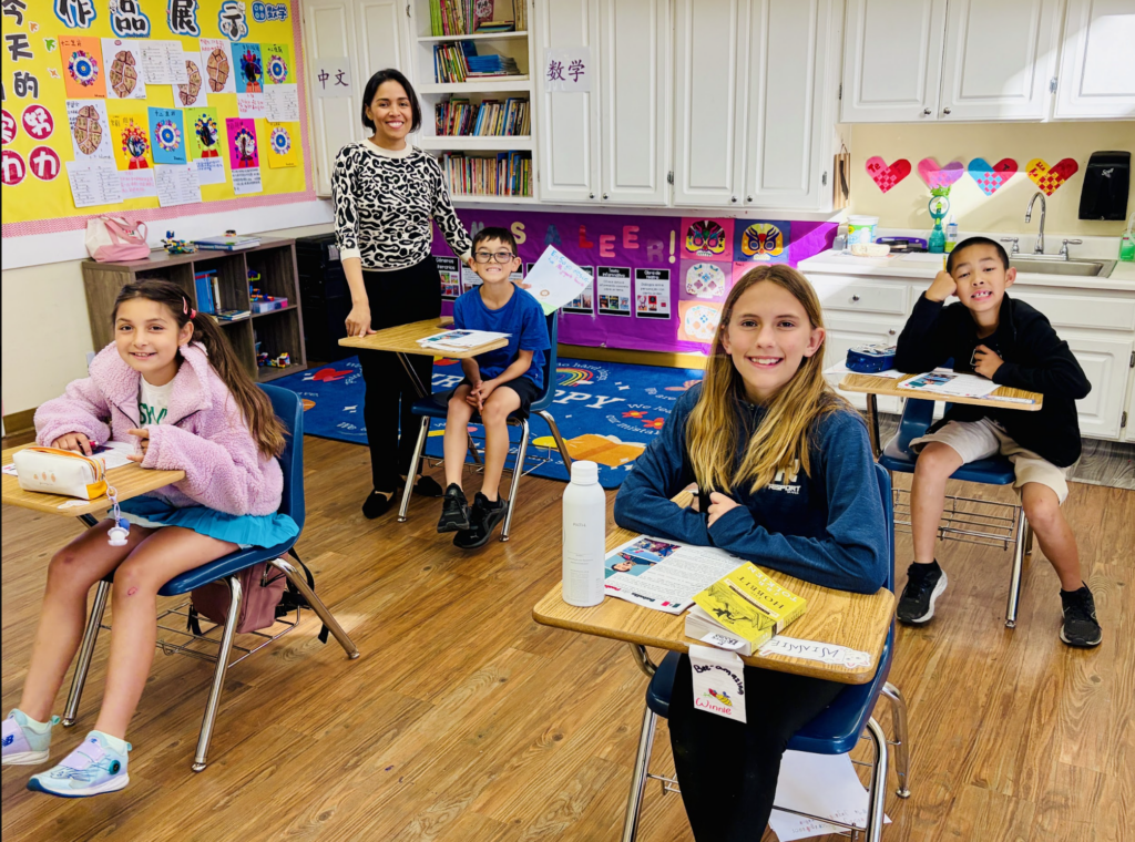 Franklin Academy students in bilingual school in Irvine ｜ private schools in Irvine